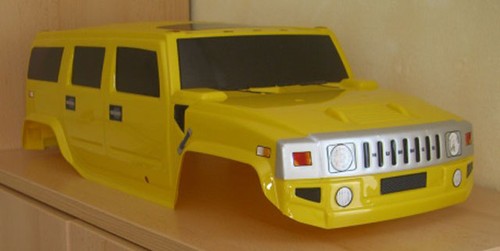 Karosserie hummer gelb - hummer,