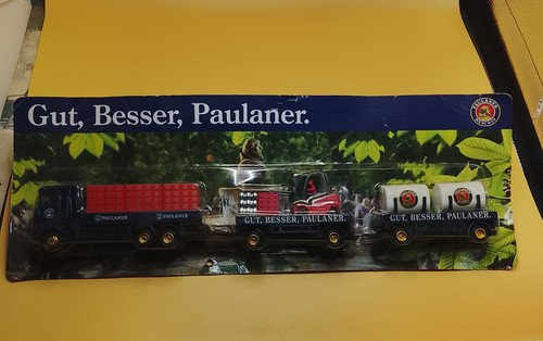 Hümmer paulaner lkw - hümmer, lkw-zug