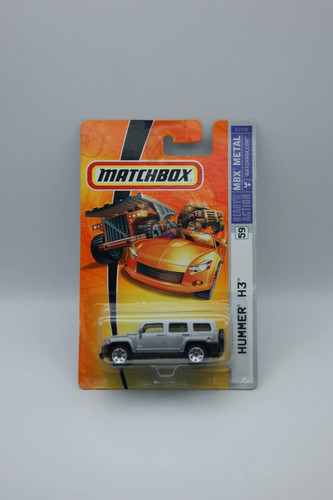 Matchbox hummer silber - matchbox,