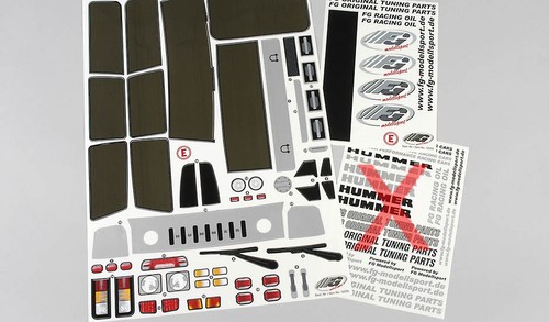 Dekorbogen modell aufkleber - dekorbogen, modell-aufkleber