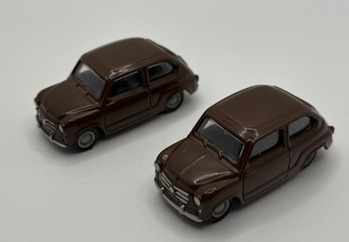 Fiat 600 werbemodelle - 600, 1:87